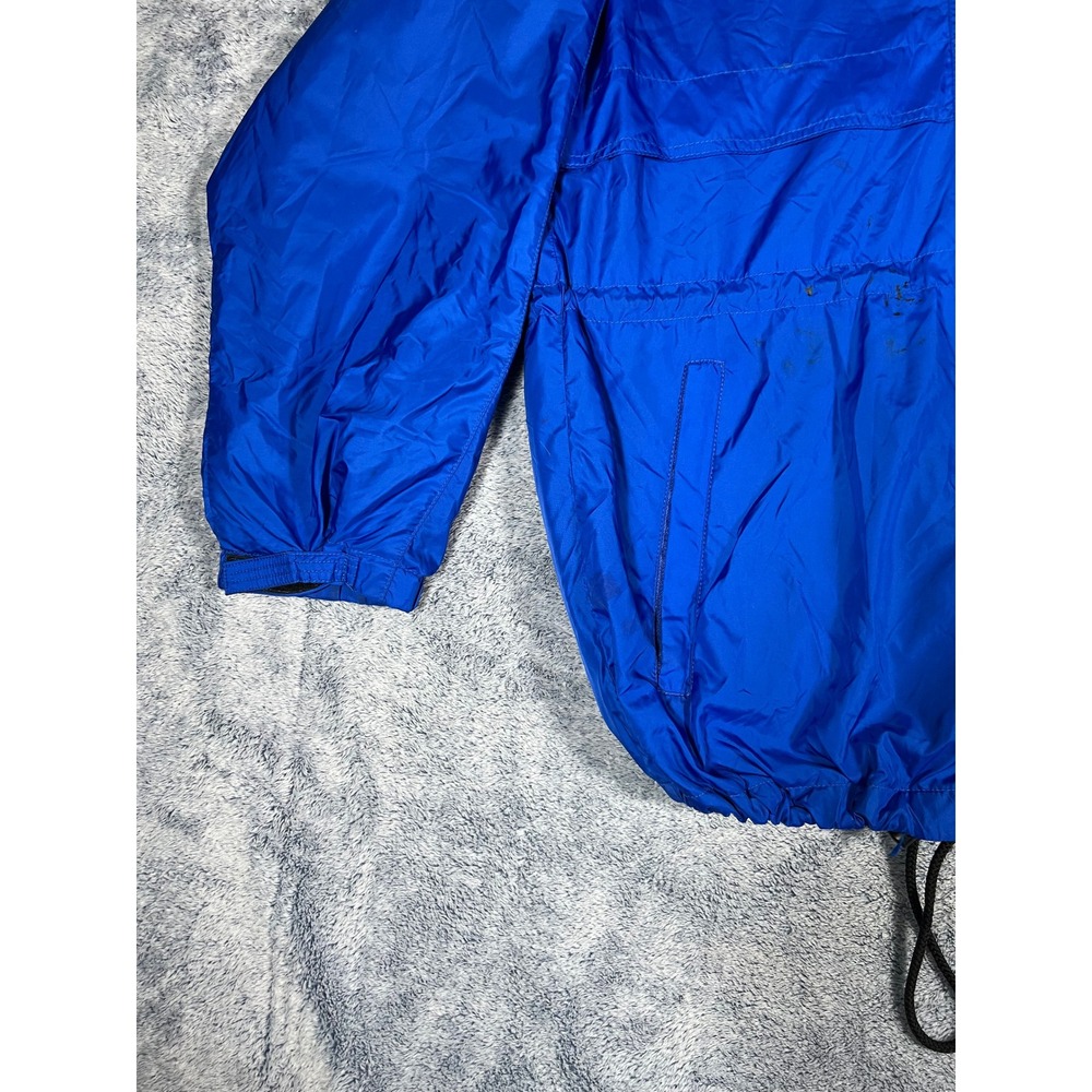 Polo‎ Sport Ralph Lauren Vintage Windbreaker Jacket Blue Mens Large Hooded 90s - Picture 5 of 16